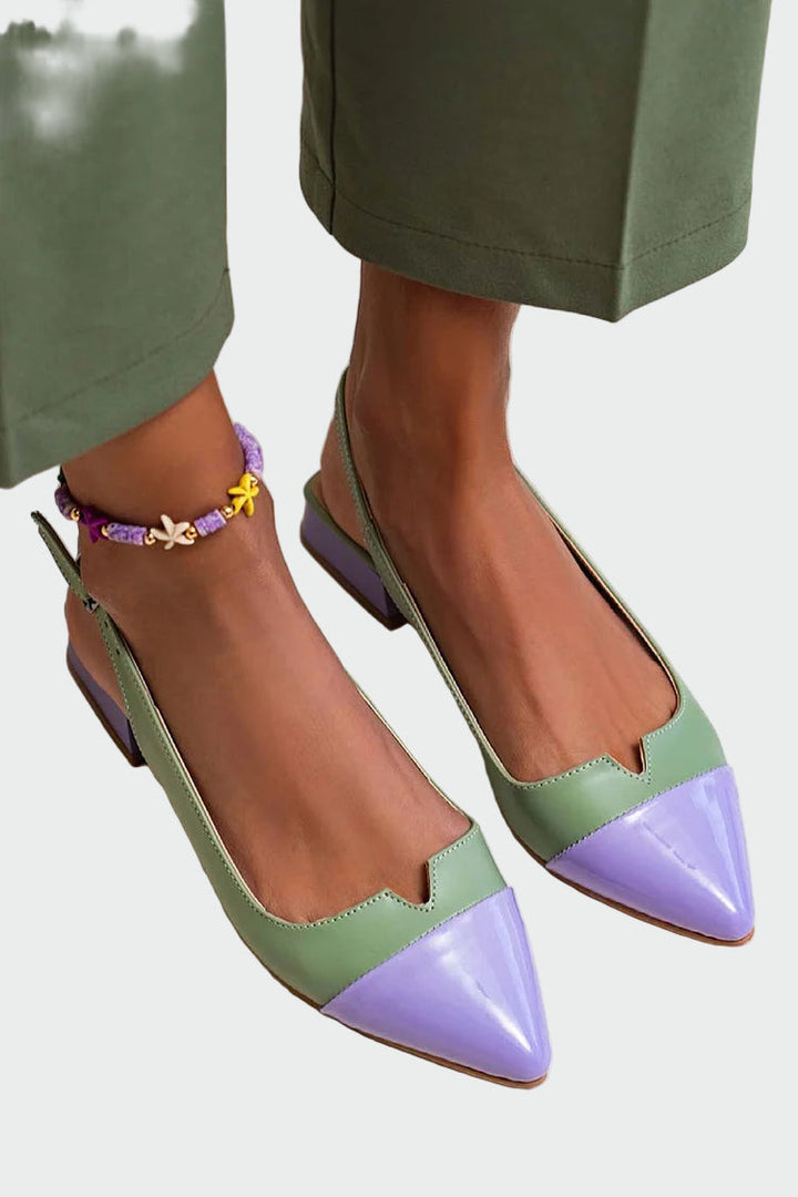 Vitoria | Two-Tone Ballerinas