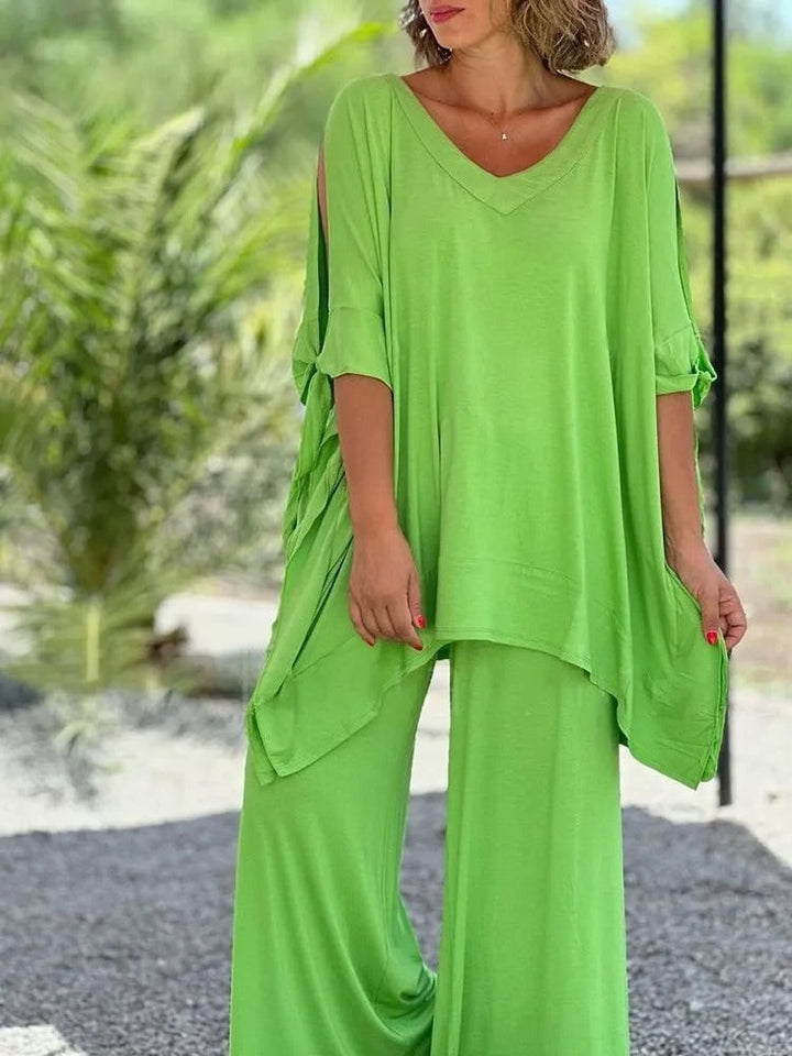 Úrsula™ | Off-Shoulder Tunic and Pants Set