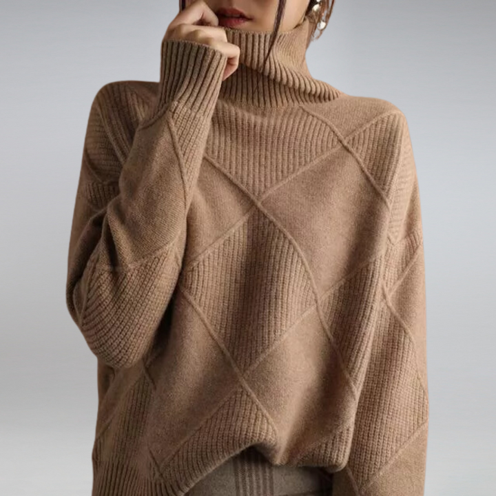 Delfina | High Neck Jumper