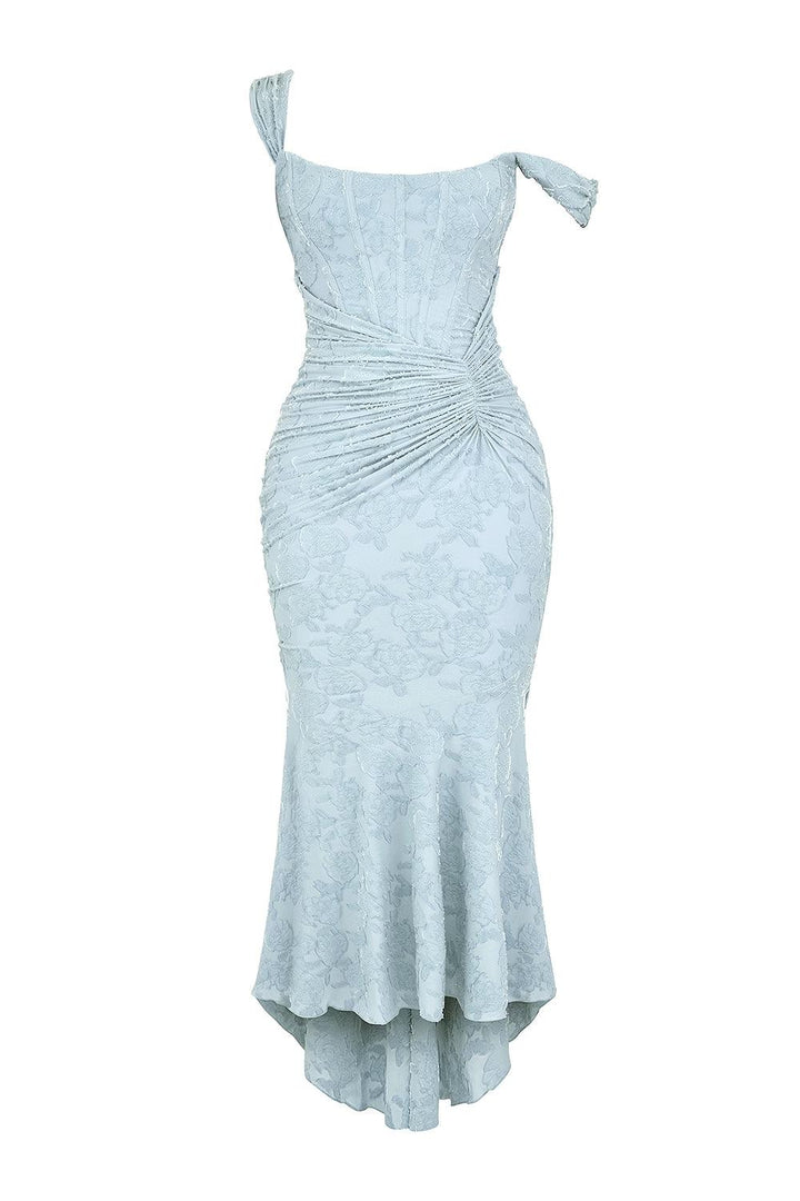 ELVENA™ | Lace Fishtail Midi Dress