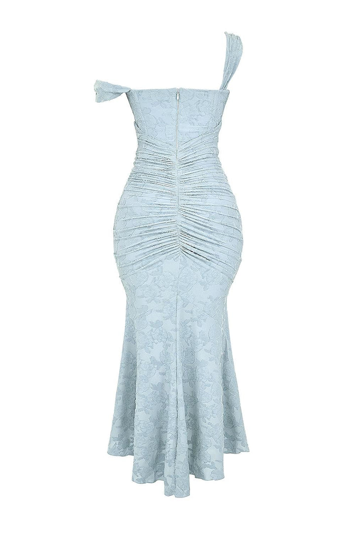 ELVENA™ | Lace Fishtail Midi Dress