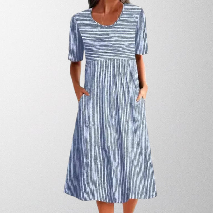 Amelia - Casual Striped Summer Dress