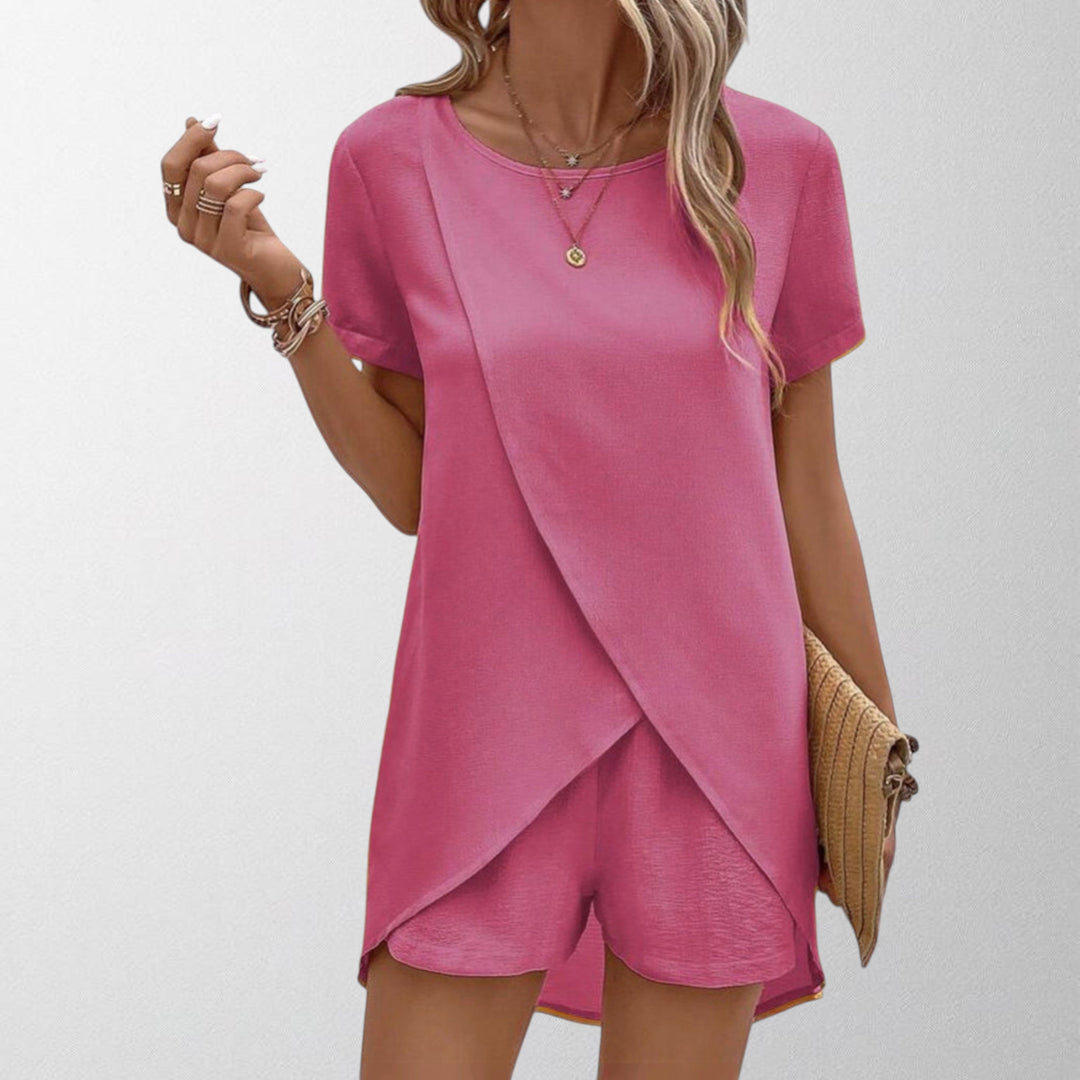 Olivia - Elegant Summer Co-ord Lounge Set