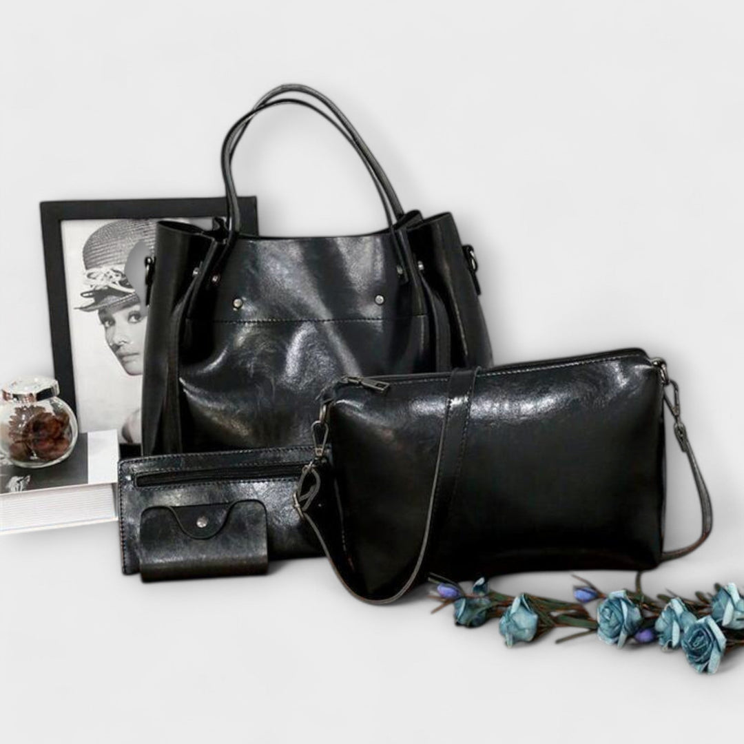 Olívia - 4-Piece Vintage Bag Set