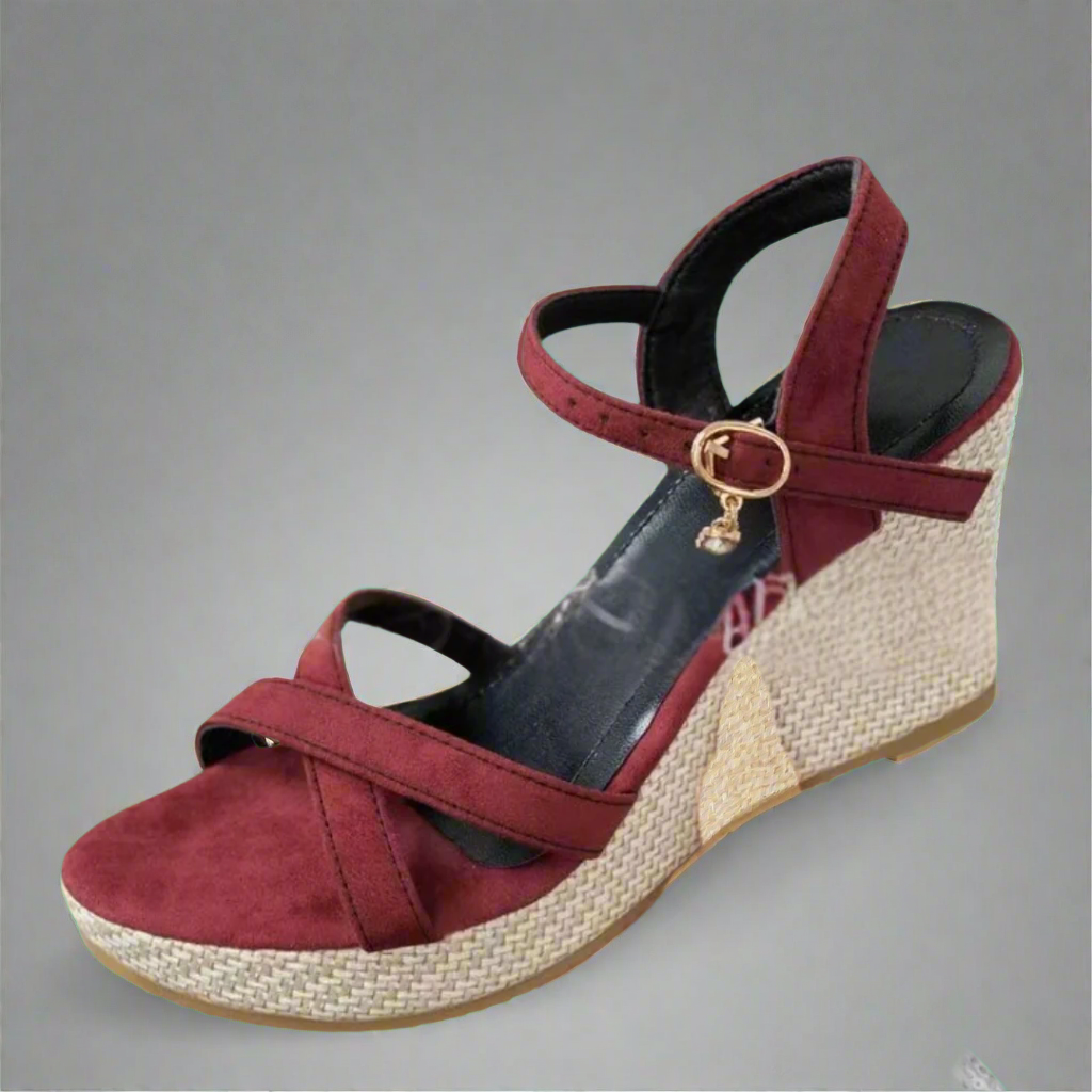 Xeltrud | Comfortable Wedge Platform Sandals