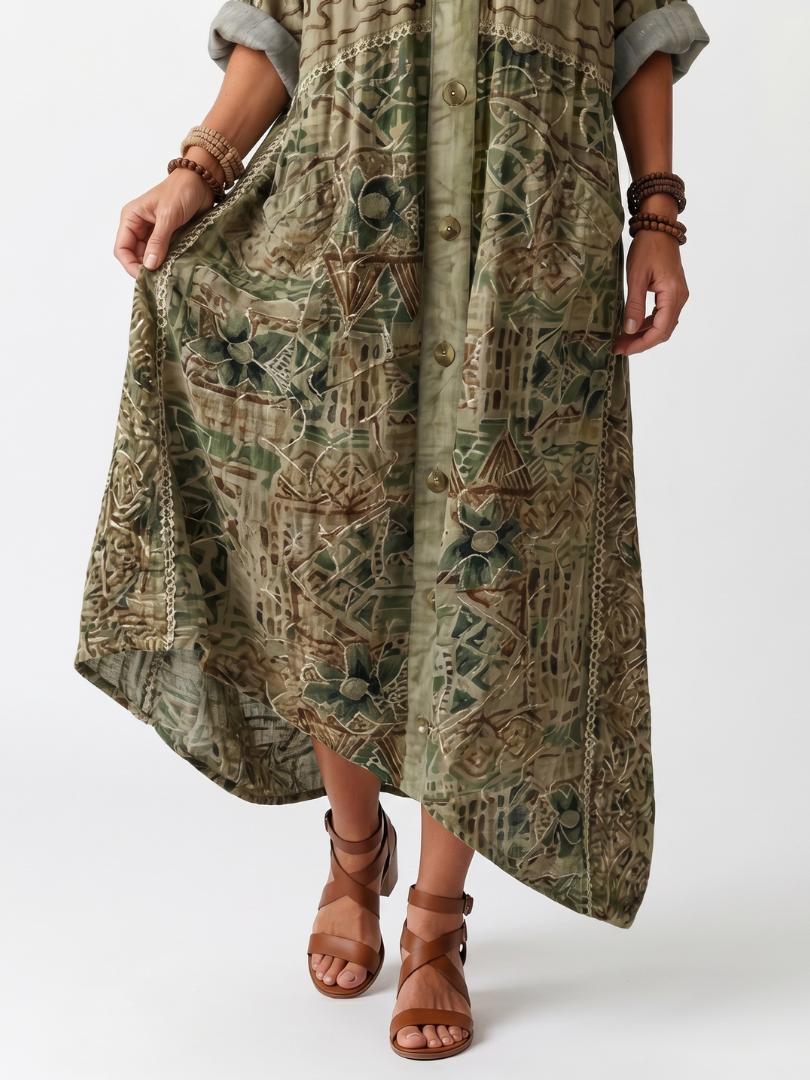 Sandra | Floral Bohemian Jumpsuit