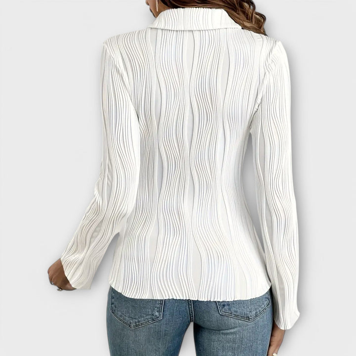 Natalie - Long-Sleeved Blouse
