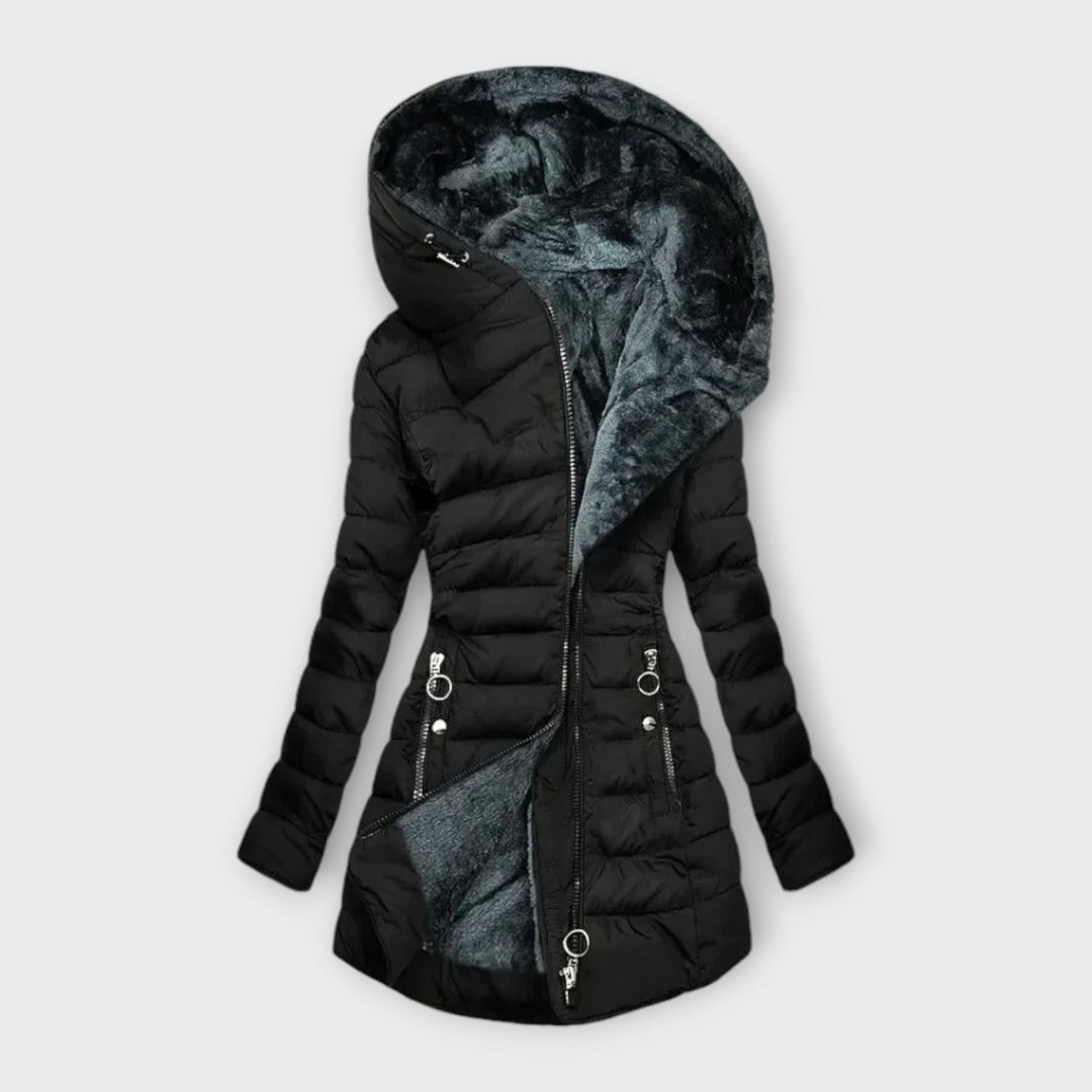 Kori – Cosy Faux Fur-Lined Coat