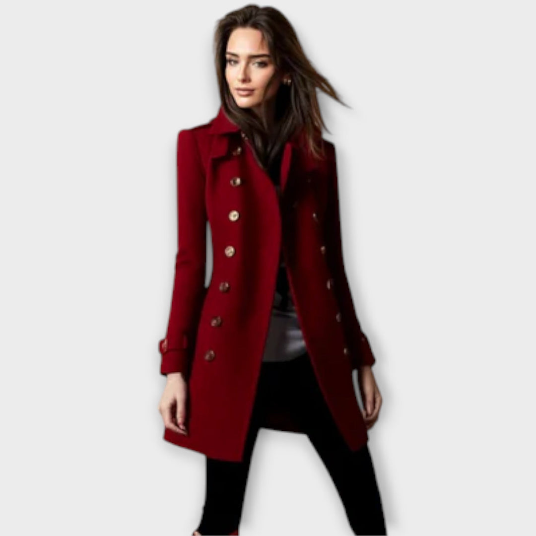 Linda – Double-Breasted Trench Coat