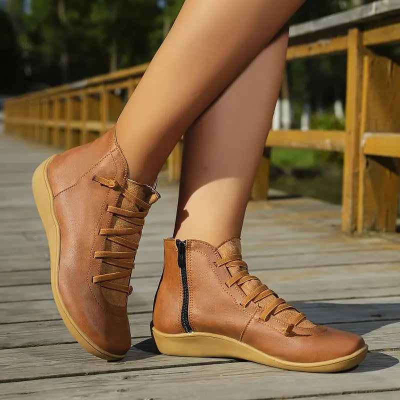 Stéphanie - Elegant and Comfortable Ankle Boots