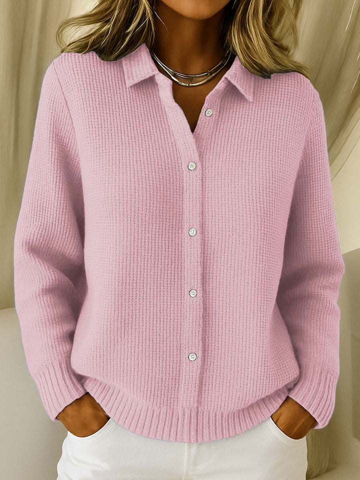 Eleanor - Classic Knitted Button Cardigan