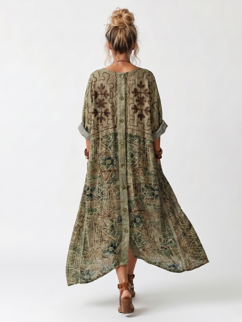 Sandra | Floral Bohemian Jumpsuit