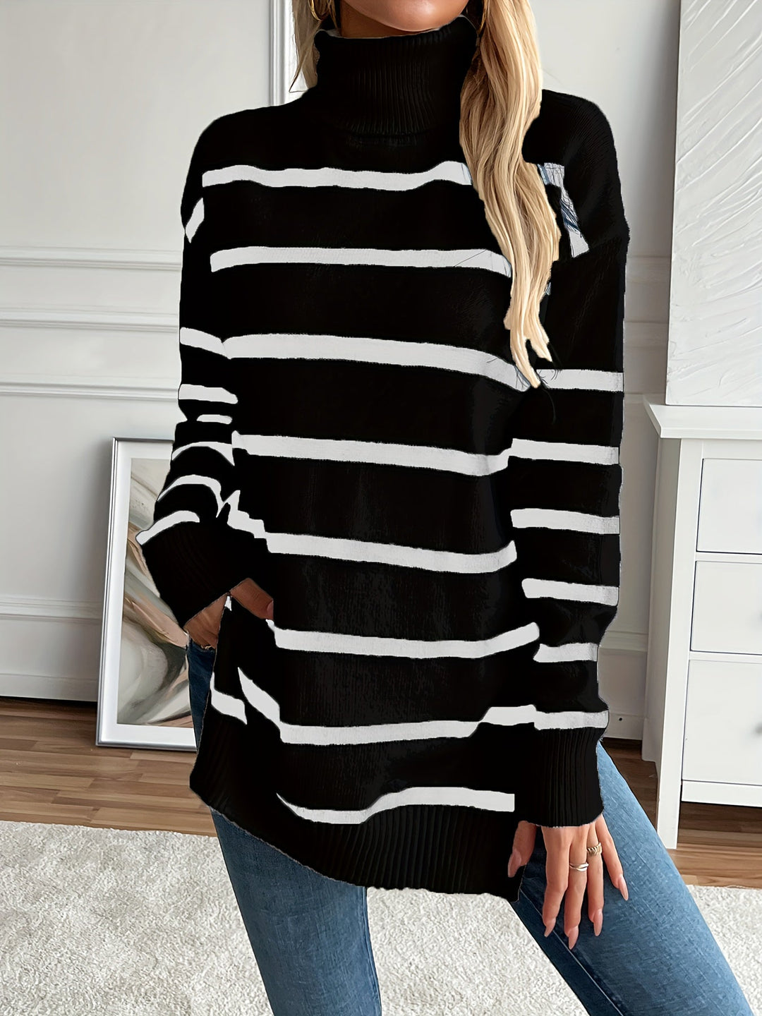 Maura | Striped Sweater