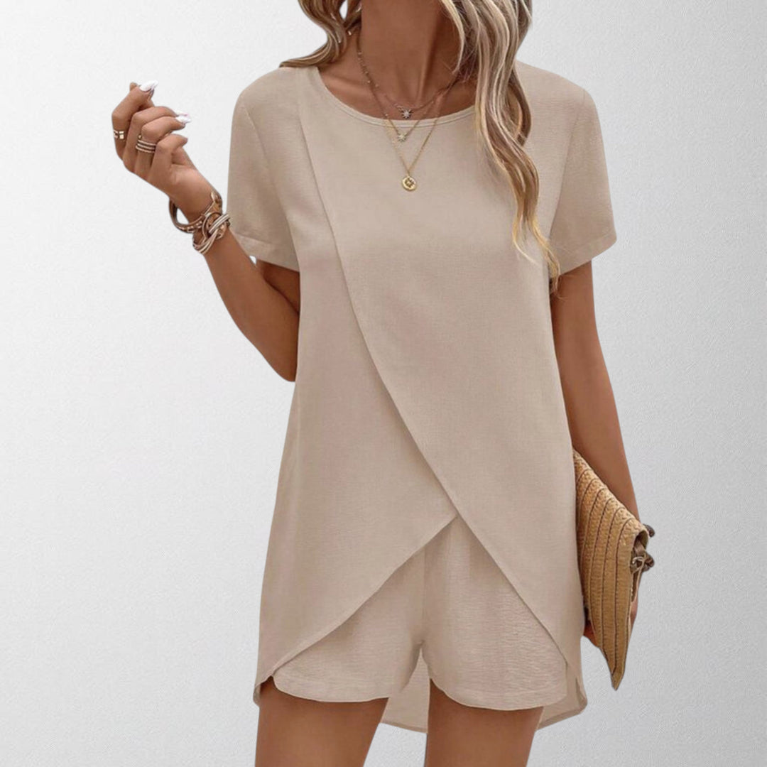 Olivia - Elegant Summer Co-ord Lounge Set