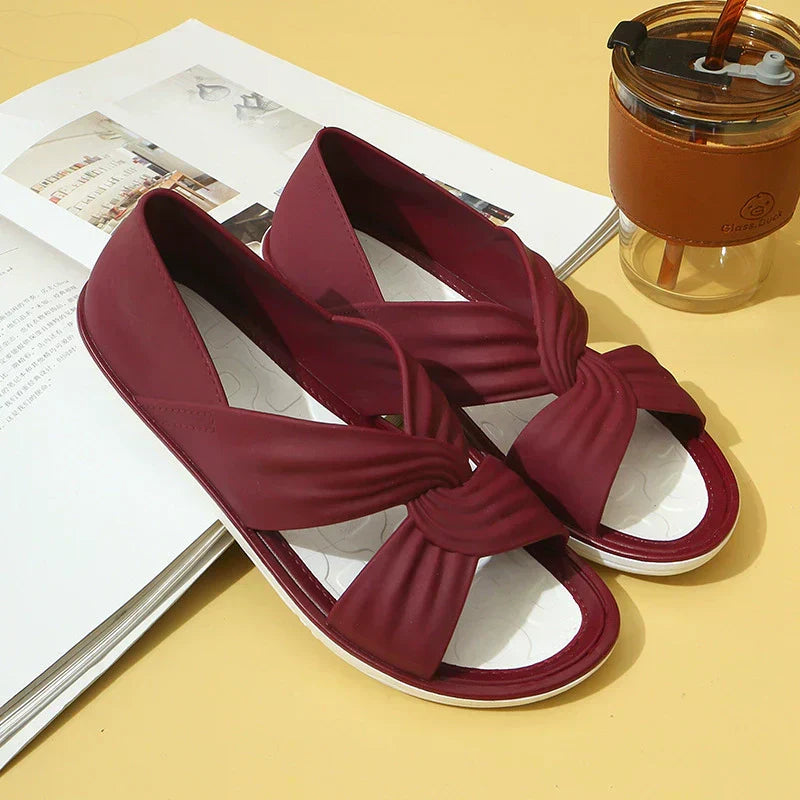 Beatrice | Orthopaedic Sandals with Stylish Bow