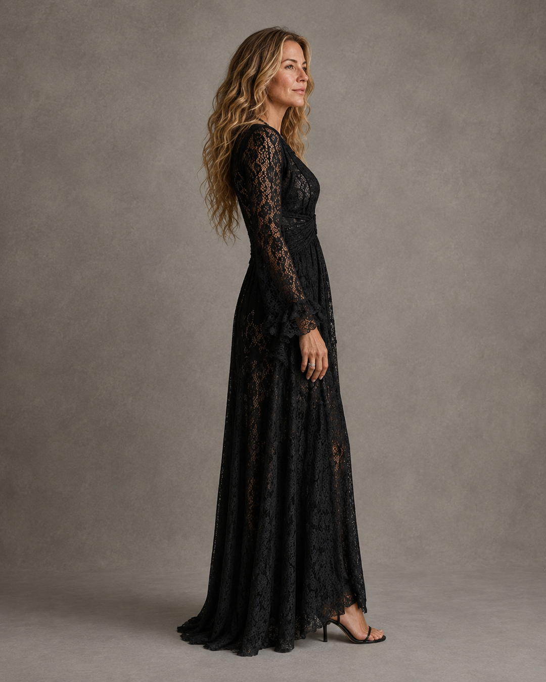 Charlotte | Plunging V-Neck Maxi
