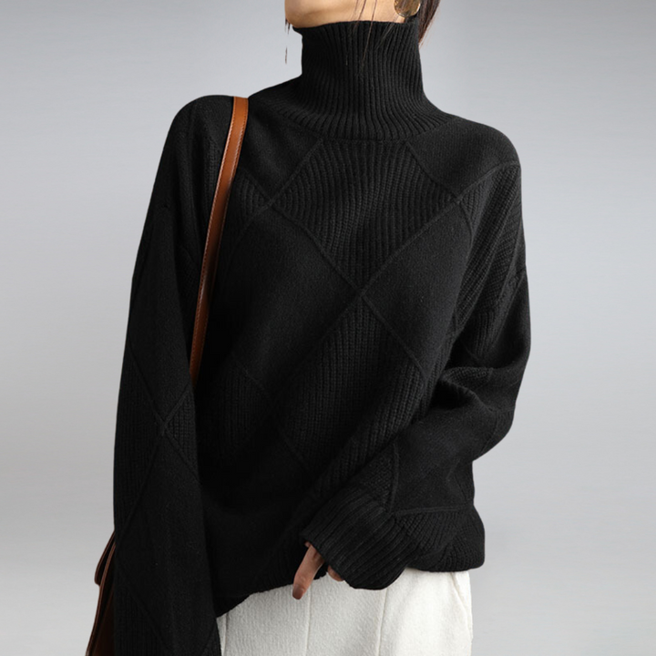 Delfina | High Neck Jumper