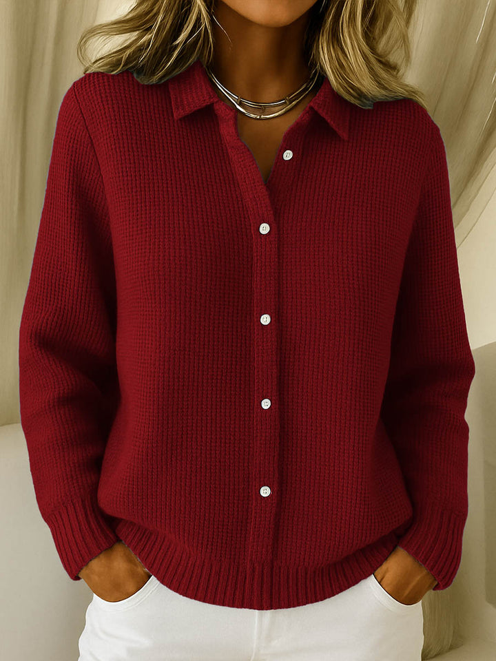 Eleanor - Classic Knitted Button Cardigan