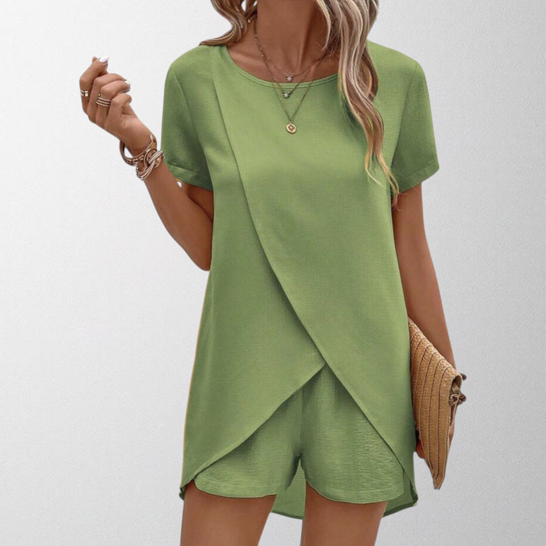 Olivia - Elegant Summer Co-ord Lounge Set