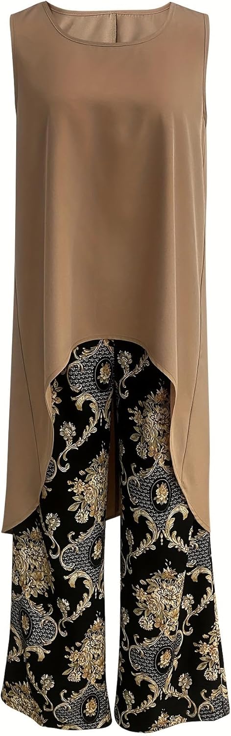 Tránsito™ | Boho Set Tunic and Wide-Leg Pants