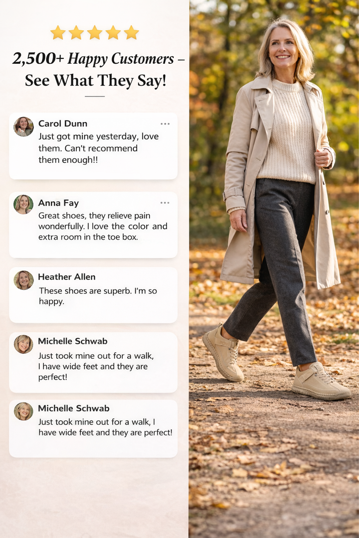Mia – Comfortable & Pain-Free Orthopedic Sneakers