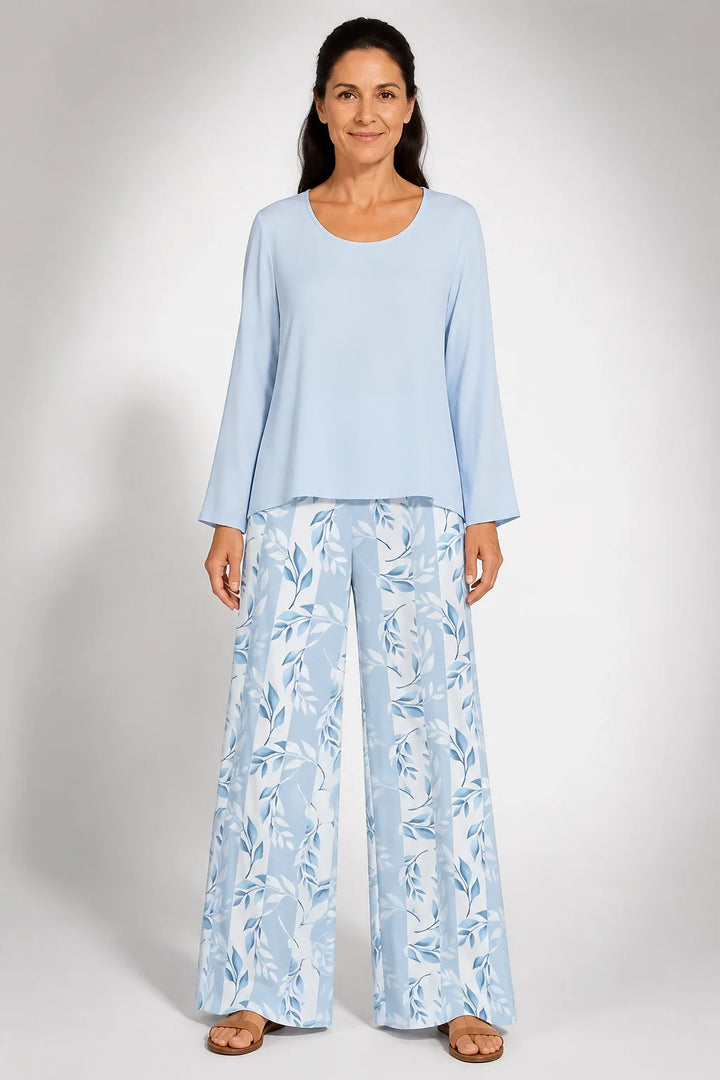 Wenceslada™ | Sky Blue Floral Set