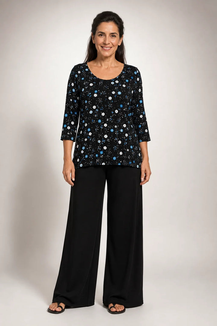 Urbana™ | Black Floral Long-Leg Set