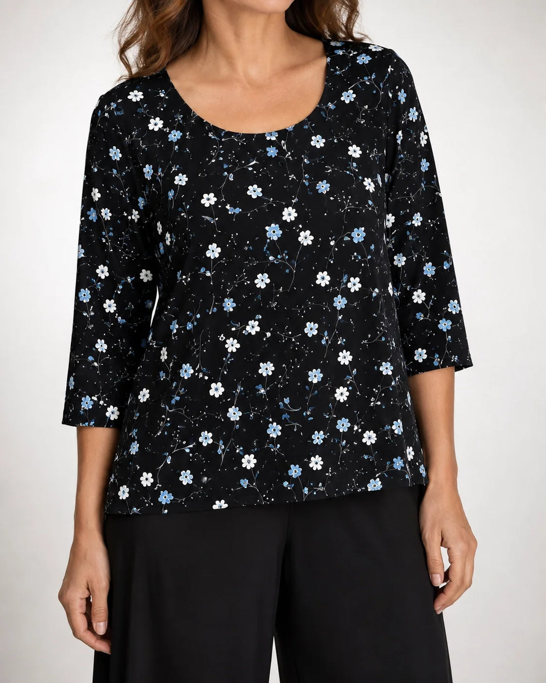 Urbana™ | Black Floral Long-Leg Set