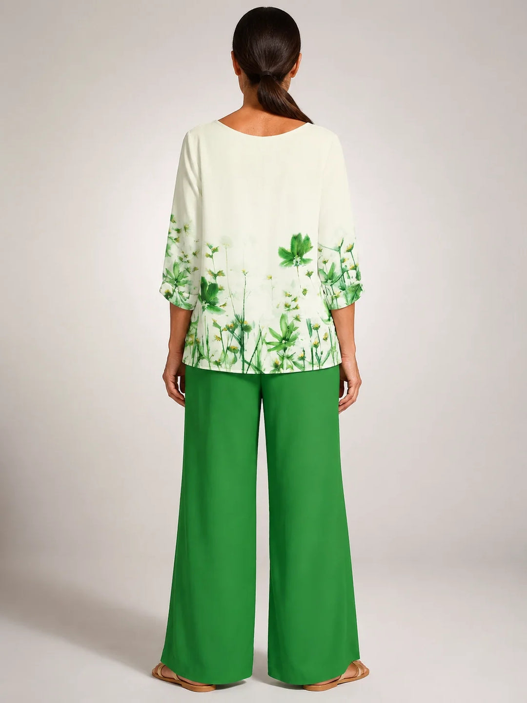 Casilda™ | Green Floral Set