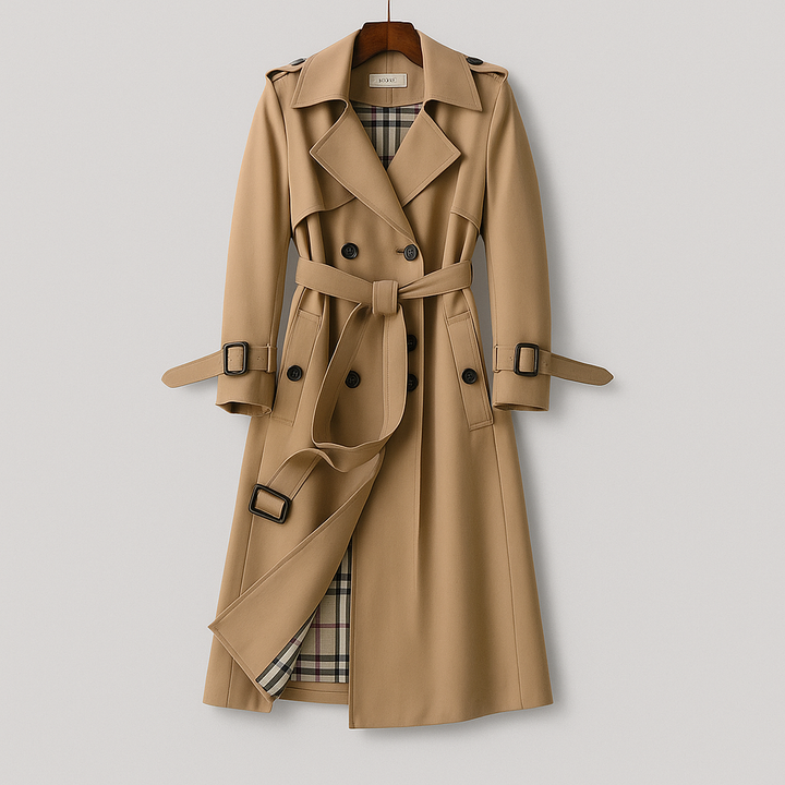 Isabella Belted Trench Coat