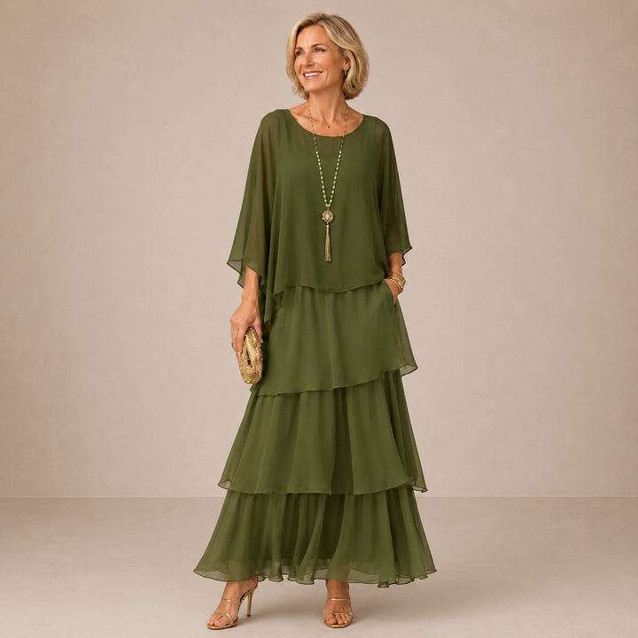 ELVENA™ | Elegant Flowy Maxi Dress