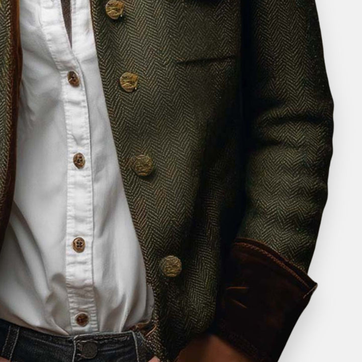 Eleanor - elegant jacket with velvet details