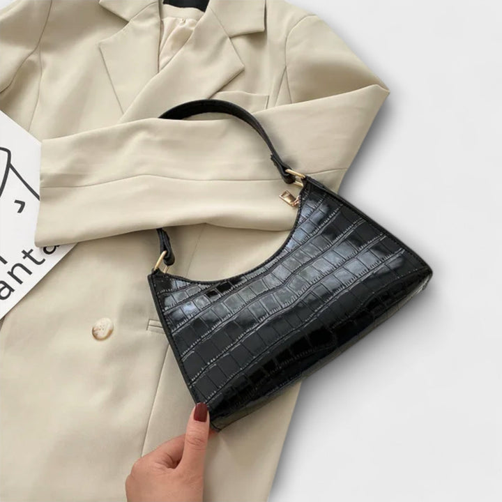 Olívia - Shiny Leather Bag