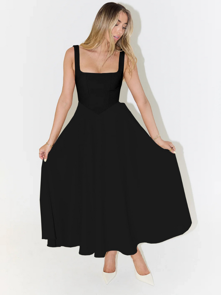 ELVENA™ | Classic Midi Dress