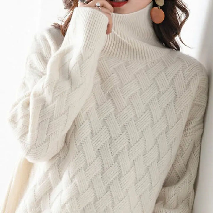 Feliciana | High Neck Knit Jumper