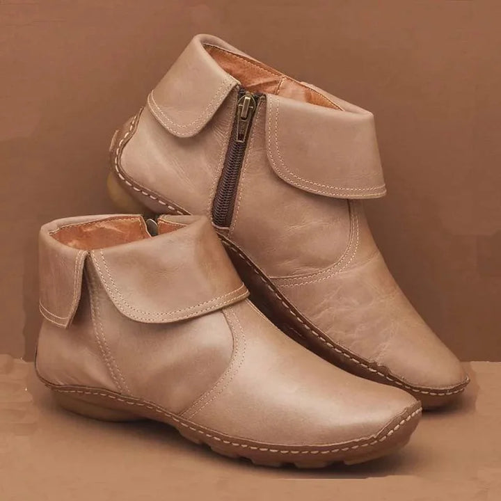 Angéline - Elegant ankle boots with non-slip sole
