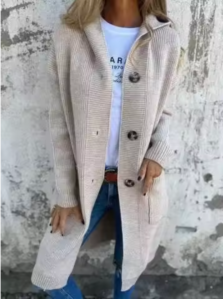 Charlotte | Cosy long cardigan