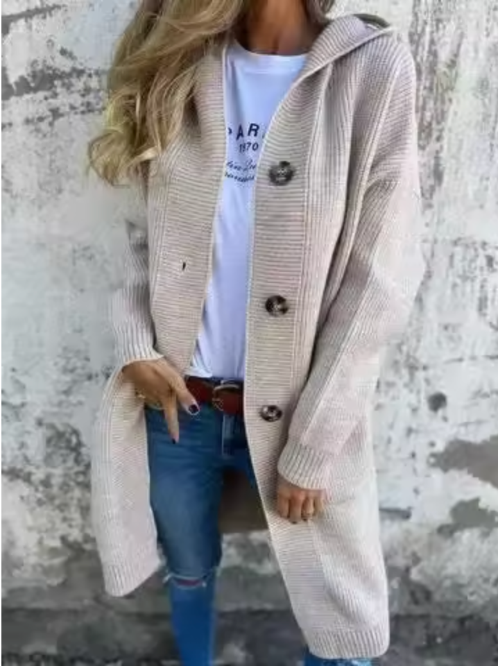 Charlotte | Cosy long cardigan