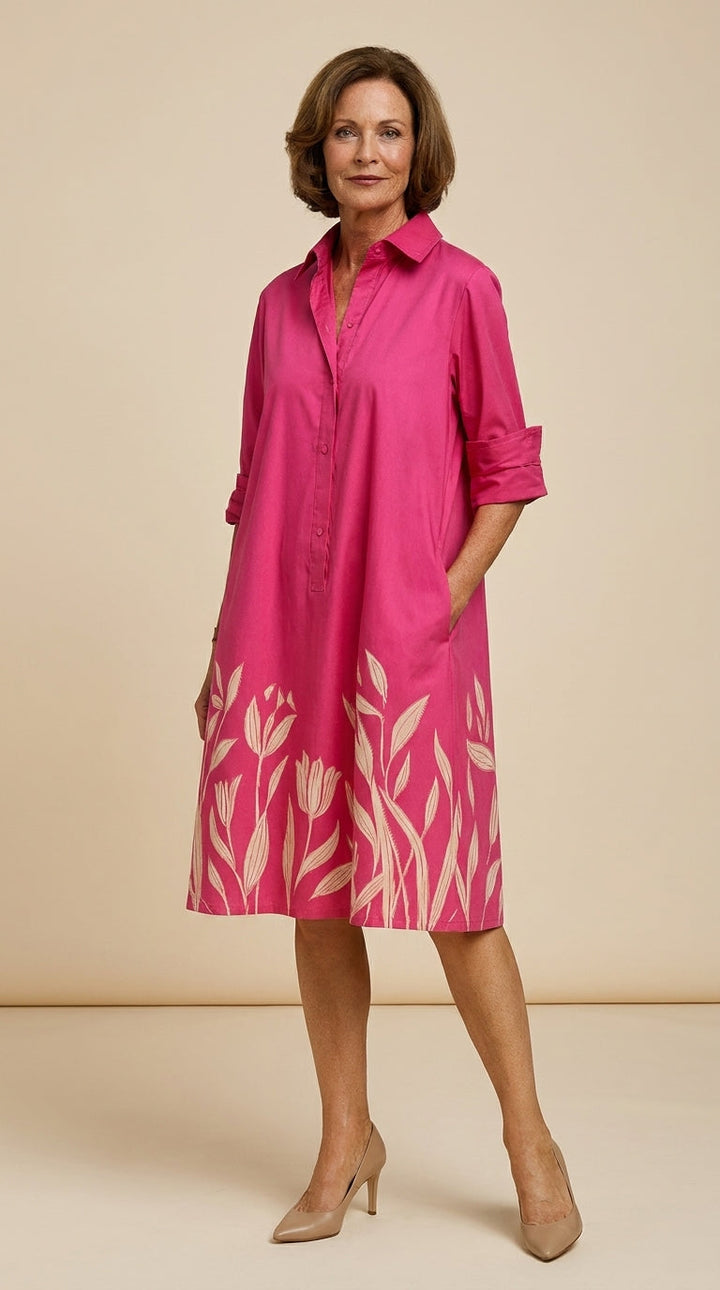 ELVENA™ | Relaxed Flowy Midi Dress