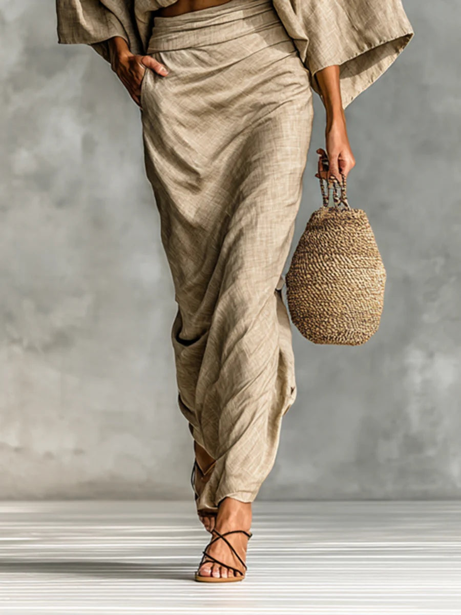 Carolina| Two-piece set with skirt