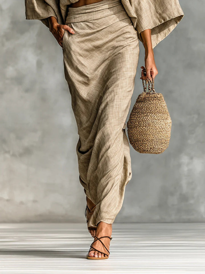 Carolina| Two-piece set with skirt