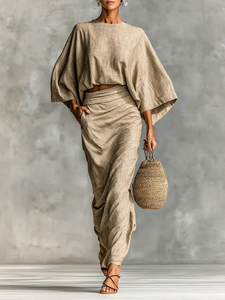 Carolina| Two-piece set with skirt