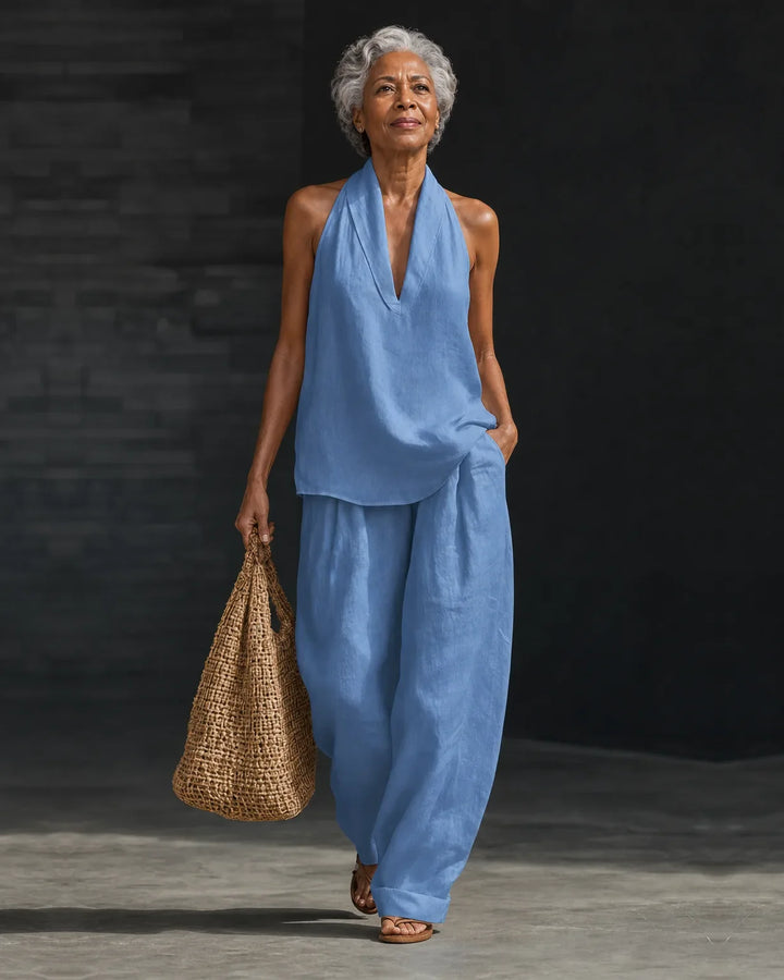 Cerys | Sleeveless Two-Piece Set