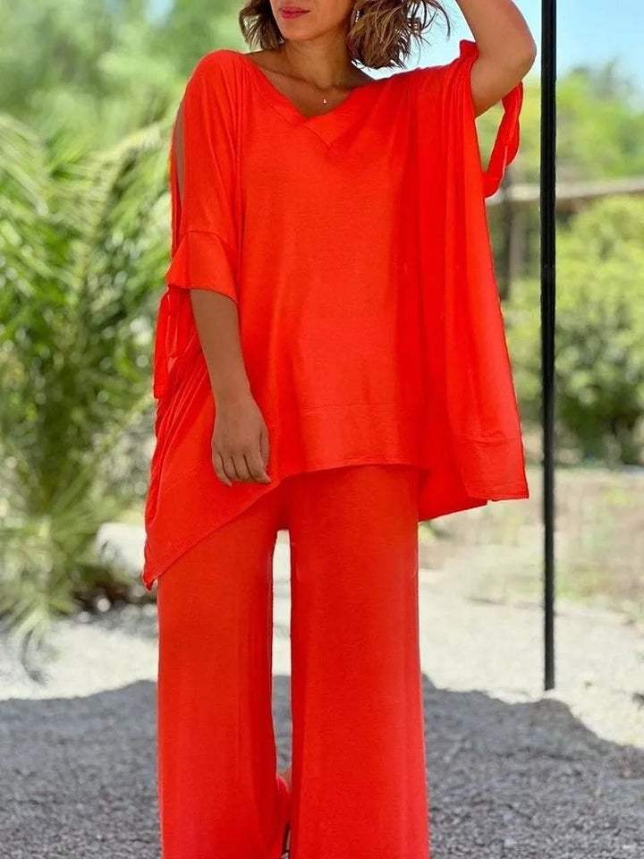Úrsula™ | Off-Shoulder Tunic and Pants Set