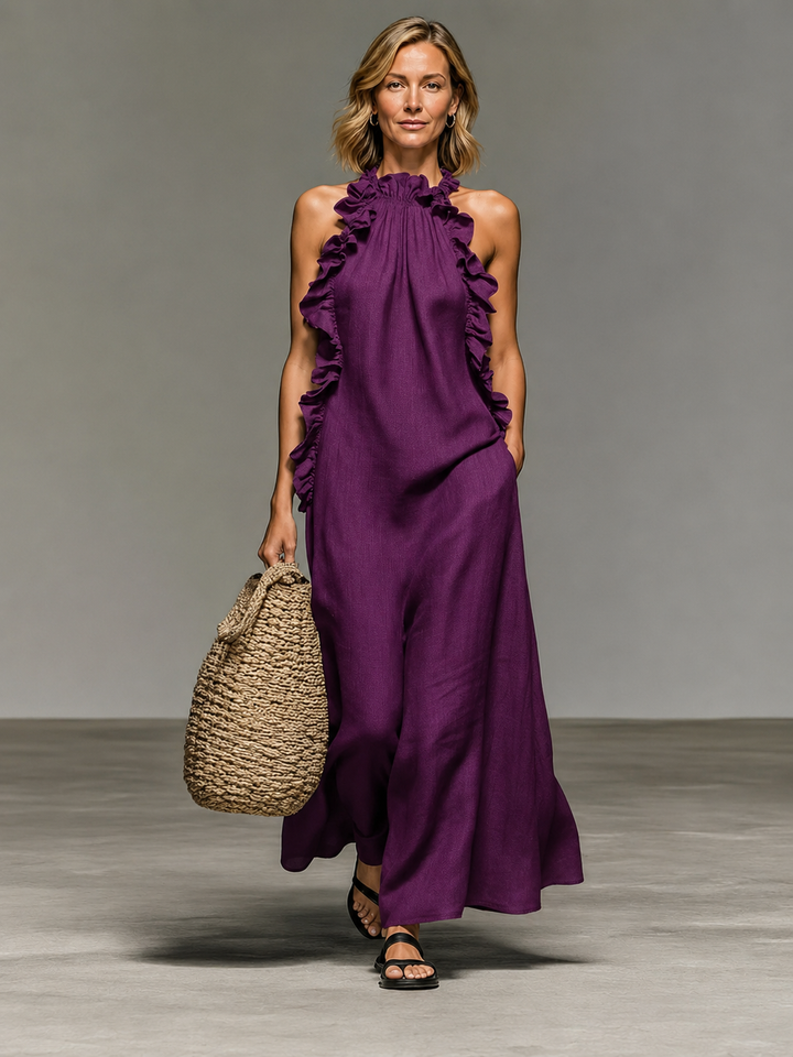 Emma | Soft Ruffle Maxi