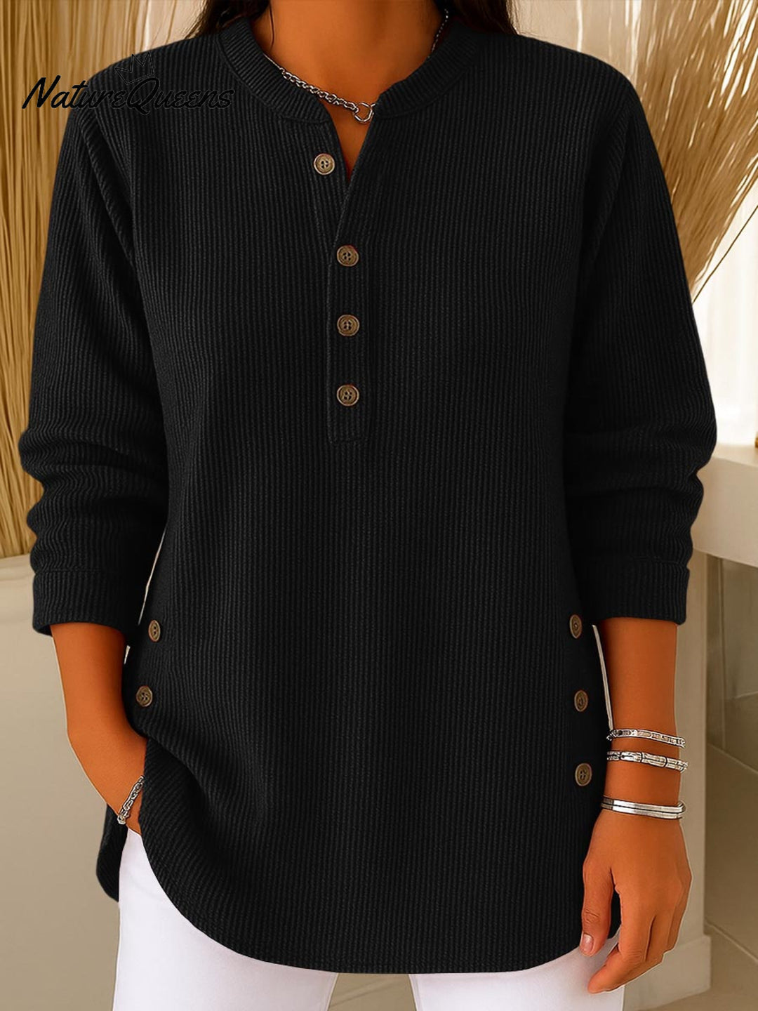 Beatrice - Knitted sweater with long sleeves