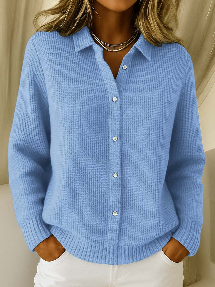 Eleanor - Classic Knitted Button Cardigan