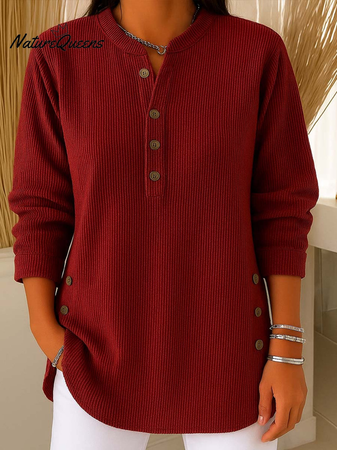 Beatrice - Knitted sweater with long sleeves