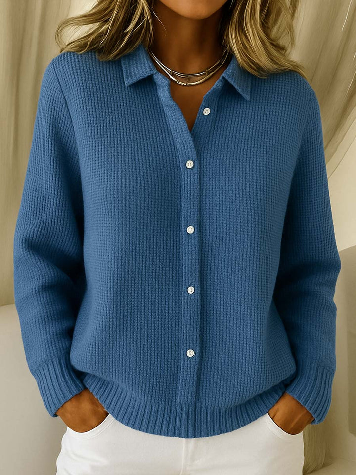 Eleanor - Classic Knitted Button Cardigan