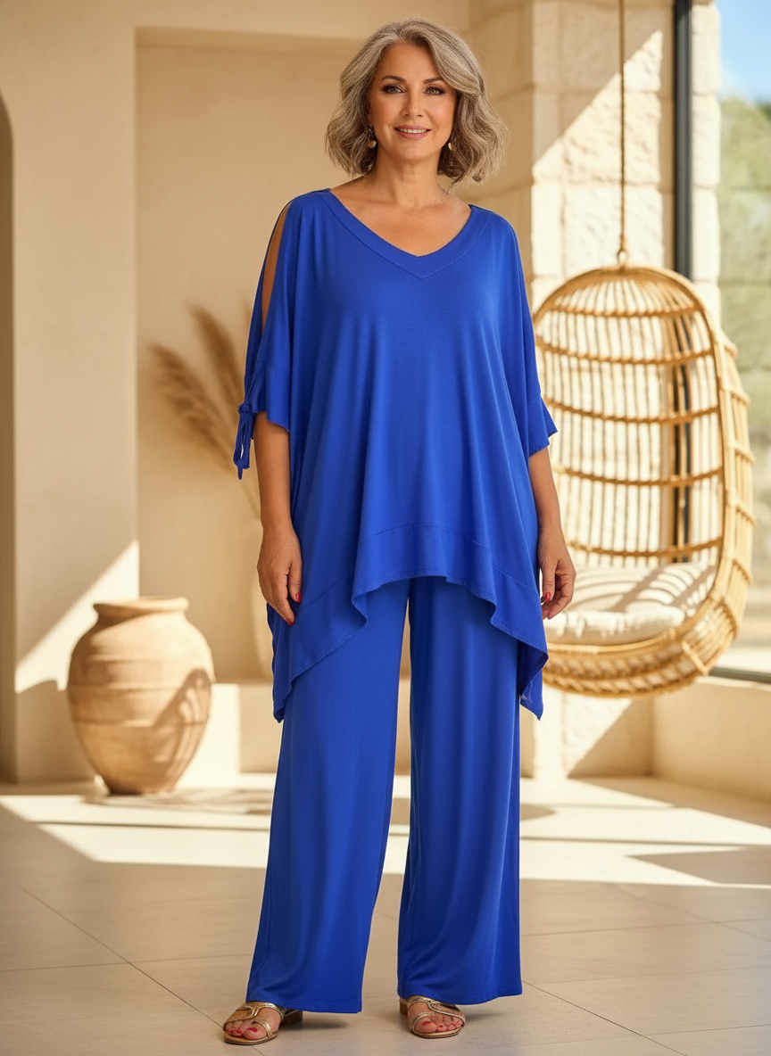 Úrsula™ | Off-Shoulder Tunic and Pants Set